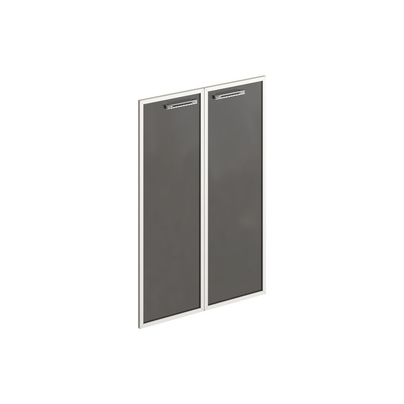 Комплект средних стеклянных дверей АДС-2